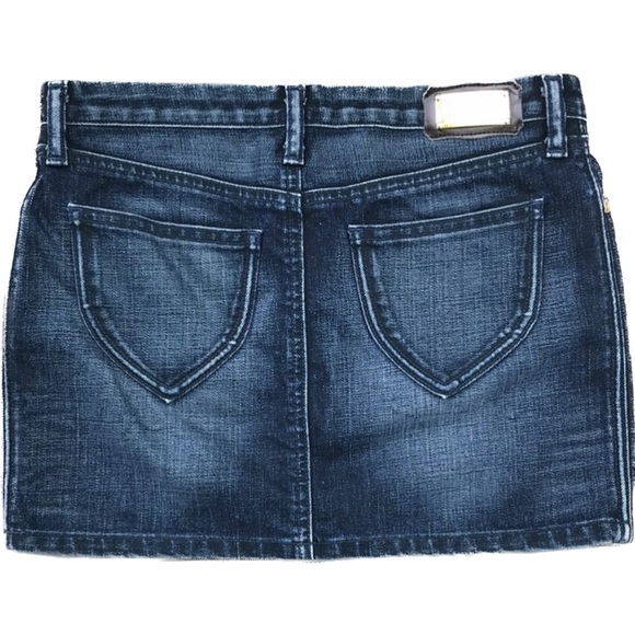 👋🎯Rare Levi’s Gold Label Lady Style Denim Skirt - Picture 2 of 9